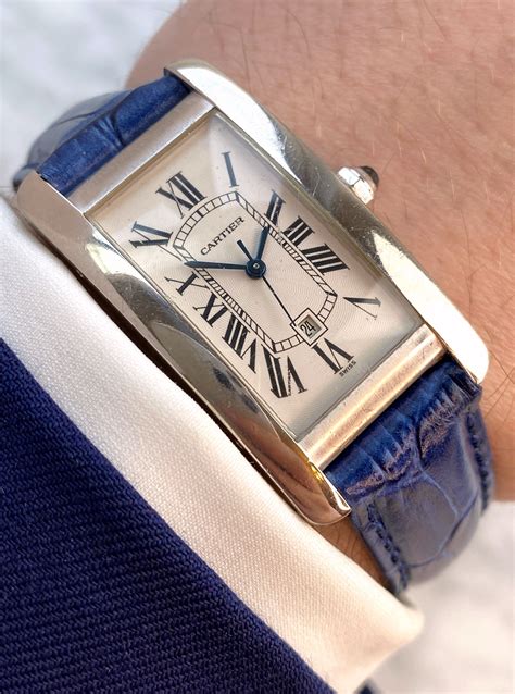 cartier tank americaine misure|cartier tank americaine vintage.